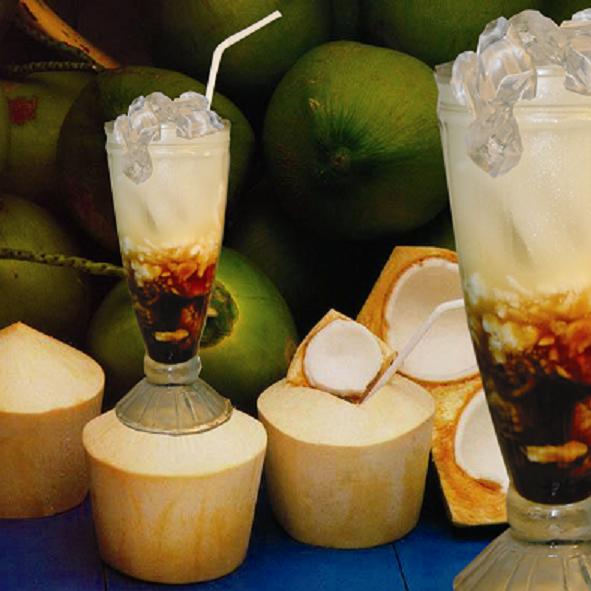 Es Kelapa Muda Gula Merah